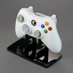 Display stand for Microsoft Xbox 360 controller - Frosted Clear | Rose Colored Gaming - 1