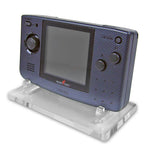 Display stand for Neo Geo Pocket handheld console - Crystal Black | Rose Colored Gaming - 1