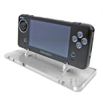 Display stand for Neo Geo X handheld console - Crystal Black | Rose Colored Gaming - 1