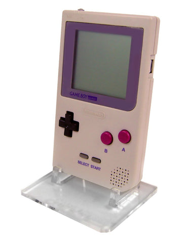 Display stand for Nintendo Game Boy Pocket handheld console acrylic - Crystal Clear | Rose Colored Gaming - ZedLabz800776