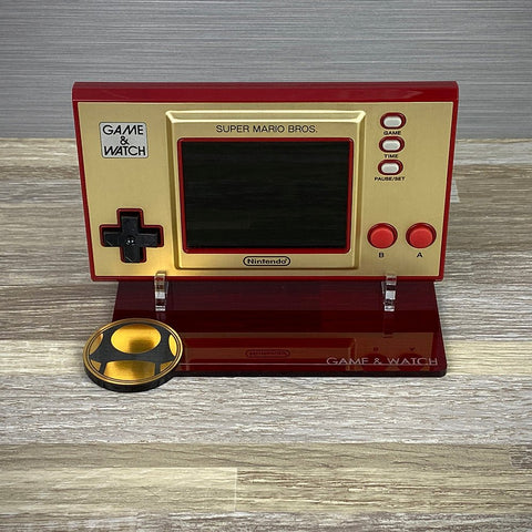 Display stand for Nintendo Game & Watch: Super Mario Bros (2020 release) special edition | Rose Colored Gaming - 1