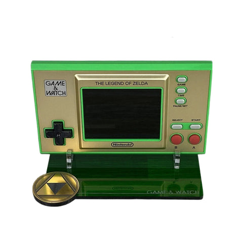 Display stand for Nintendo Game & Watch: Zelda style (2021 release) special edition | Rose Colored Gaming - 1