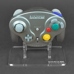 Display stand for Nintendo GameCube WaveBird controller - Crystal Clear | Rose Colored Gaming - 1