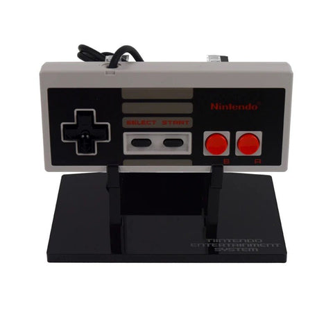 Display stand for Nintendo NES controller - Crystal Black | Rose Colored Gaming - 1