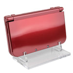 Display stand for Nintendo New 3DS XL console acrylic - Crystal Clear | Rose Colored Gaming - 1