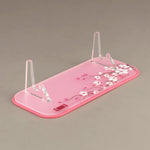 Display stand for Nintendo Switch handheld console - Sakura cherry Blossom UV printed | Rose Colored Gaming - 3