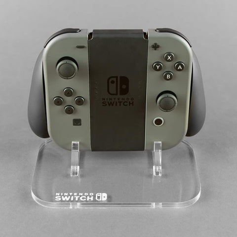 Display stand for Nintendo Switch Joy - Con controller - Crystal Black | Rose Colored Gaming - 2