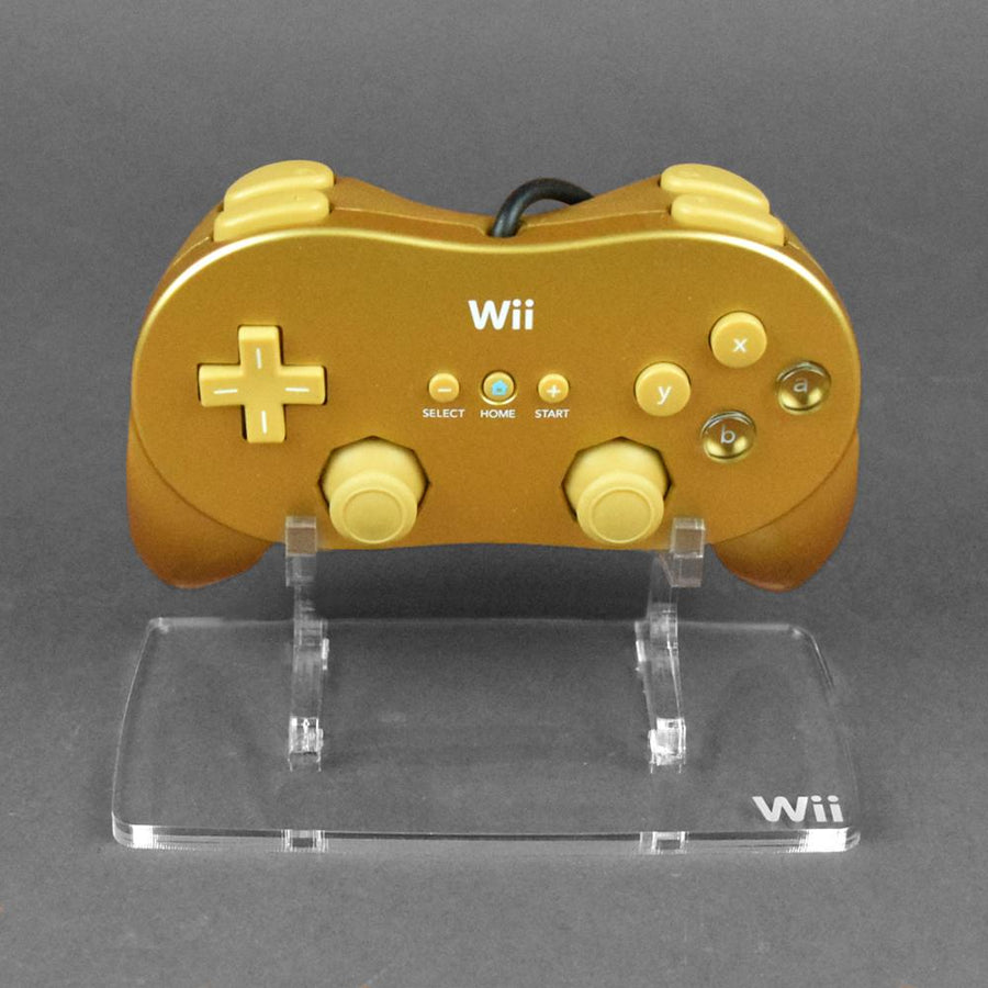 Display stand for Nintendo Wii Classic Pro controller - Crystal Clear | Rose Colored Gaming - 1