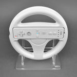 Display stand for Nintendo Wii controller Wheel - Frosted Clear | Rose Colored Gaming - 1