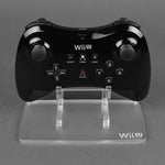 Display stand for Nintendo Wii U Pro controller - Frosted Clear | Rose Colored Gaming - 1