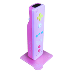 Display stand for Nintendo Wiimote controller - Princess Peach Edition | Rose Colored Gaming - 1