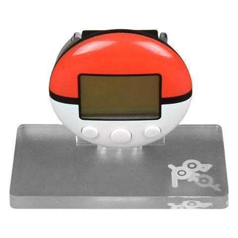 Display stand for Pokemon Portable PokeWalker console - Frosted Clear | Rose Colored Gaming - 1