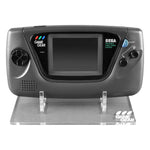 Display stand for Sega Game Gear handheld console acrylic - Frosted Clear | Rose Colored Gaming - ZedLabz800769