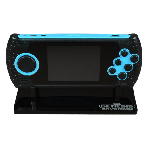 Display stand for Sega Genesis Ultimate Portable console - Crystal Black | Rose Colored Gaming - 1