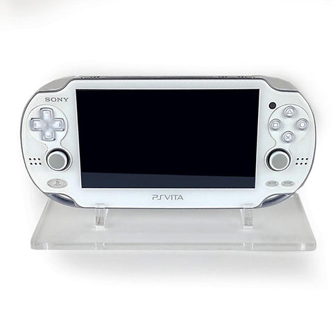 Display stand for Sony PS Vita 1000 handheld console - Crystal Black | Rose Colored Gaming - 1