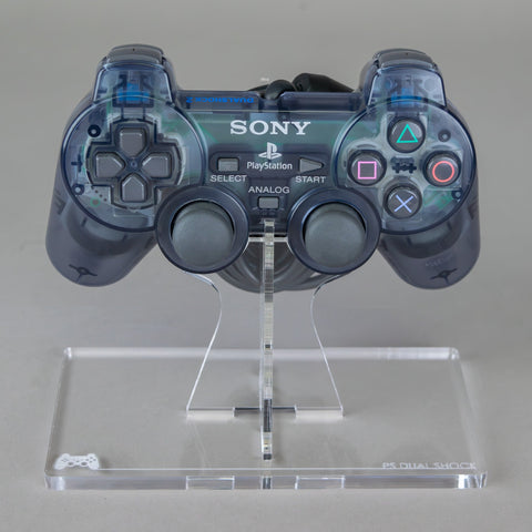 Display stand for Sony PS2 controller - Crystal Clear [Playstation 2] | Rose Colored Gaming - 2