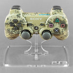 Display stand for Sony PS3 controller - Frosted Clear | Rose Colored Gaming - 1