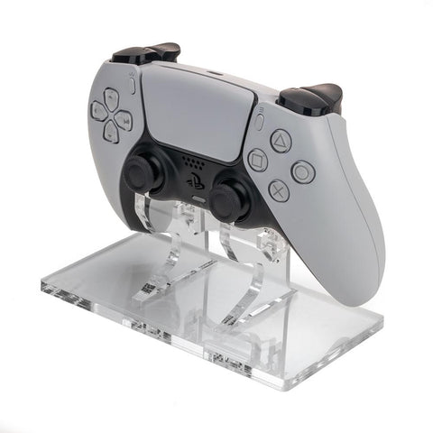 Display stand for Sony PS5 controller - Crystal Clear | Rose Colored Gaming - 1