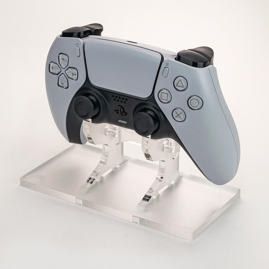 Display stand for Sony PS5 controller - Frosted Clear | Rose Colored Gaming - 1