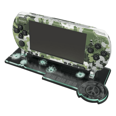 Display stand for Sony PSP 3000 console - Metal Gear Solid Big Boss edition MGS| Rose Colored Gaming - 1