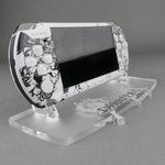 Display stand for Sony PSP console Final Fantasy Dissidia Edition - Frosted Clear | Rose Colored Gaming - 3