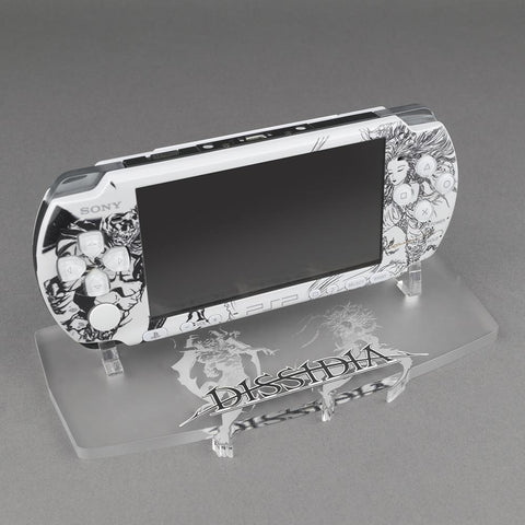 Display stand for Sony PSP console Final Fantasy Dissidia Edition - Frosted Clear | Rose Colored Gaming - 1