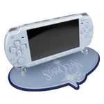 Display stand for Sony PSP console Star Ocean Edition - Frosted Blue | Rose Colored Gaming - 2