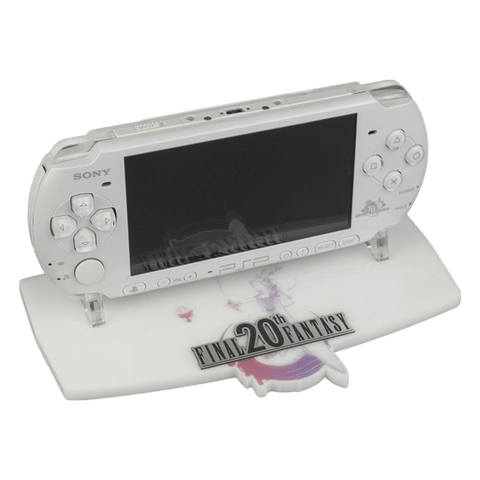 Display stand for Sony PSP handheld console Final Fantasy 20th Anniversary Edition - White | Rose Colored Gaming - 2