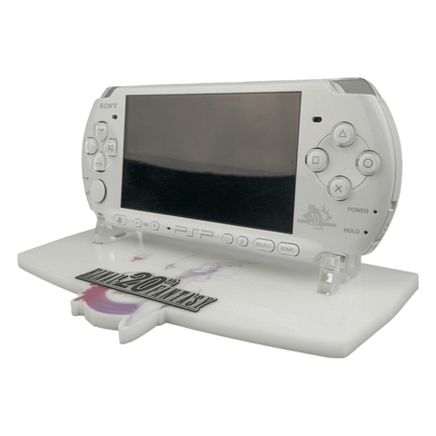 Display stand for Sony PSP handheld console Final Fantasy 20th Anniversary Edition - White | Rose Colored Gaming - 1