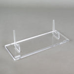 Display stand for Valve Steam Deck handheld console - Crystal Clear | Rose Colored Gaming - 2