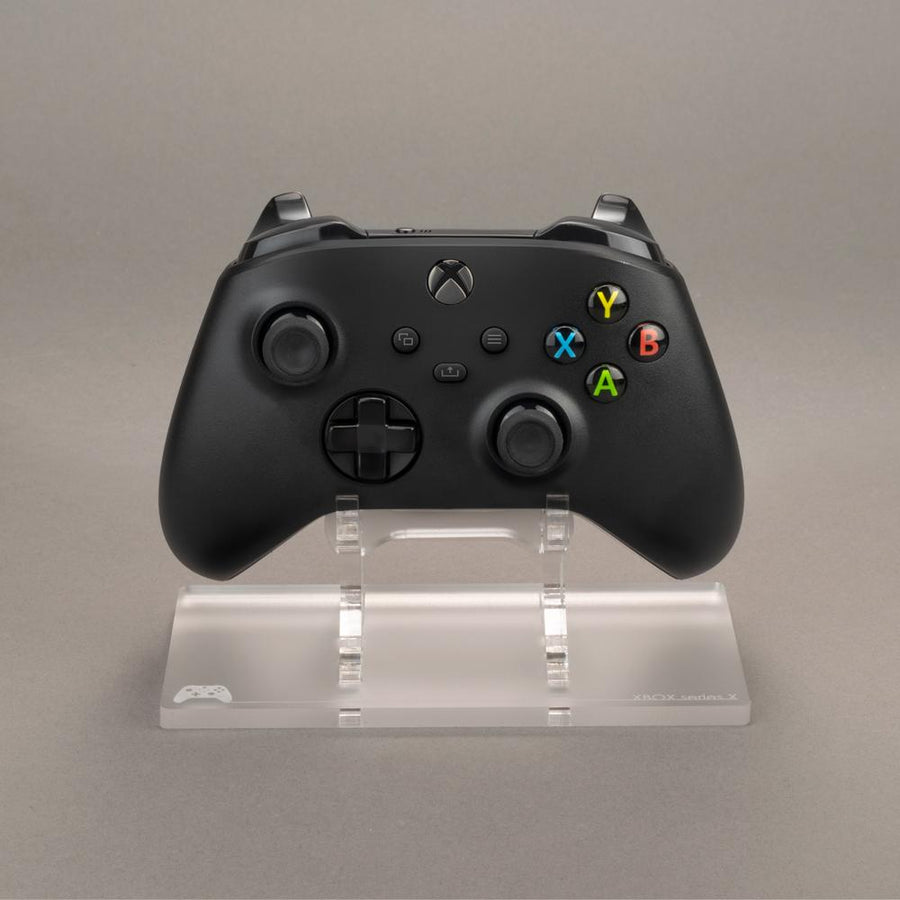 Display stand for Xbox Series X controller - Frosted Clear | Rose Colored Gaming - 1