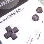 Hand cast resin buttons for Nintendo Game Boy Original DMG-01 (Game Boy Classic) - Solar System | Lab Fifteen Co