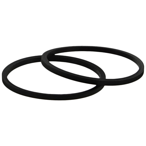 Drive belt for Microsoft Xbox console DVD rubber disc tray replacement - 2 pack black | ZedLabz - 1