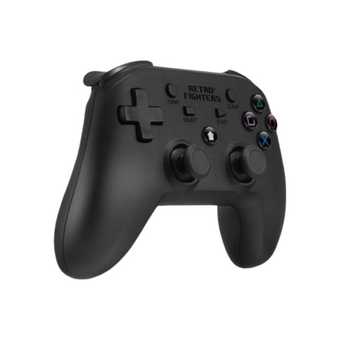 Defender wireless bluetooth controller gamepad for PS3, PS4 & PC* - Black | Retro Fighters