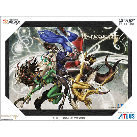 Shin Megami Tensei Plax lenticular frame 3D wall art officially licensed 10"x12" inch (23x30cm) | Pixel Frames