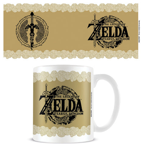 The Legend of Zelda Tears of The Kingdom TOTK Logo official mug 11oz/315ml | Pyramid