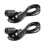 Extension cable for Nintendo GameCube controller GC & Wii 6FT 1.8M wire - 2 pack Black | ZedLabz - 1