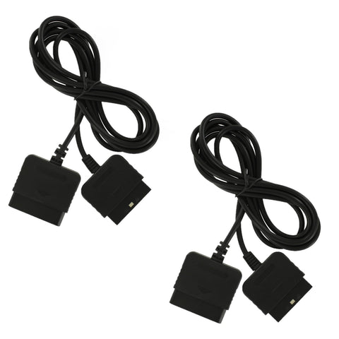 Extension cable for PS2 & PS1 controllers Sony PlayStation 2 replacement 1.8m - 2 pack | ZedLabz - 1