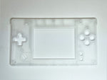 Faceplate for Game Boy Macro console (Nintendo DS Lite mod) - Frosted clear | Retro game restore - 3