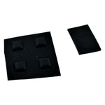 Feet screw cover set for Nintendo DS console rubber cover replacement | ZedLabz - 3