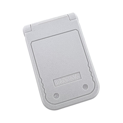 Hard case for MemCard Pro 3D printed clam shell hinged protection box - Light Grey | Laser Bear