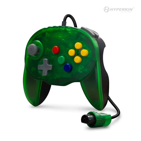 Fleet Admiral premium wired mini controller for Nintendo 64 [N64] - Jade green | Hyperkin - 2