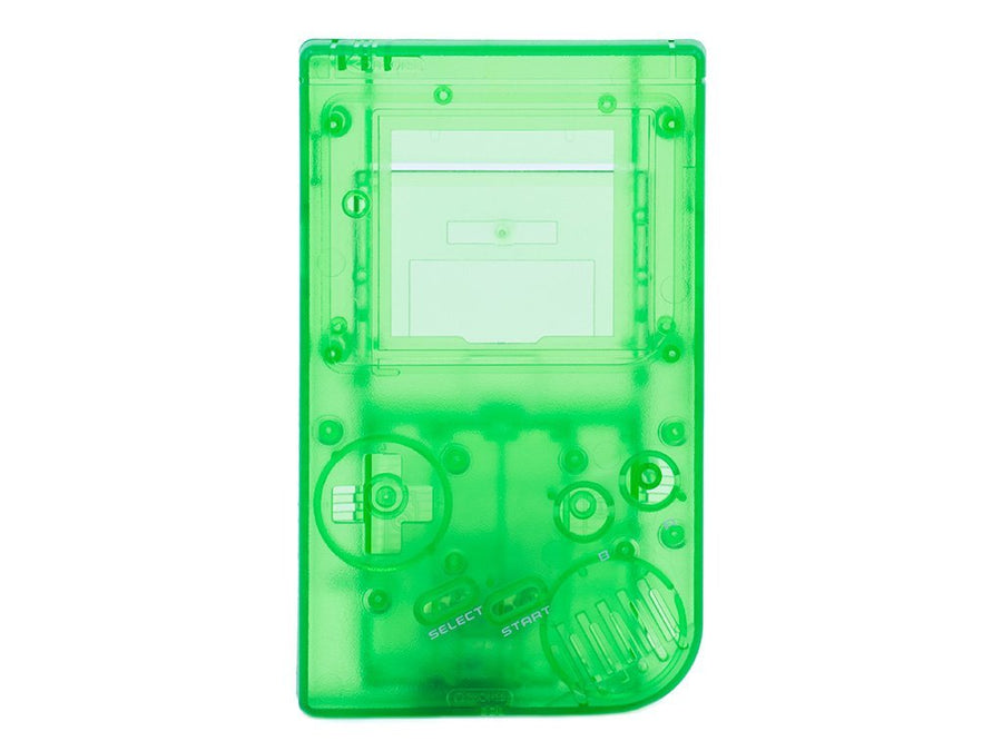 Front & Back Housing Shell For Nintendo Game Boy DMG - 01 Original Console - Clear Green | Retro Modding - 1