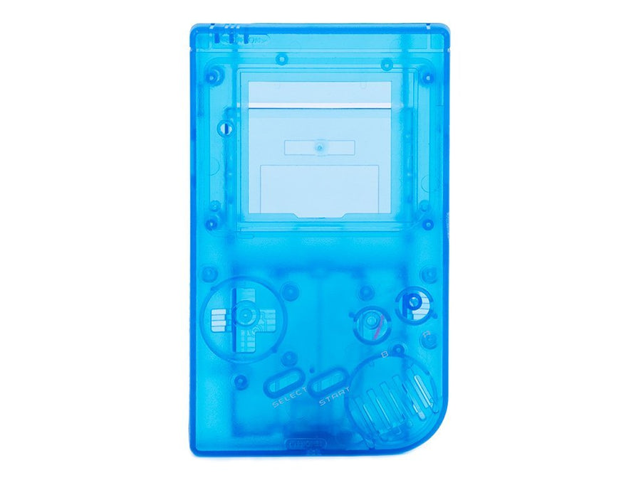 Front & Back Housing Shell For Nintendo Game Boy DMG - 01 Original Console - Clear Light Blue | Retro Modding - 1