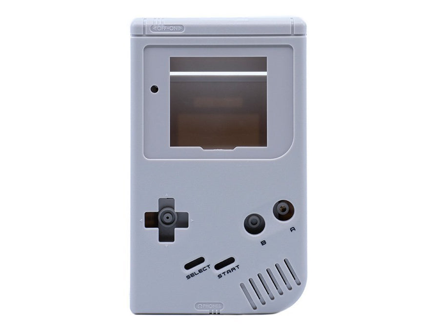 Front & Back housing shell for Nintendo Game Boy DMG - 01 Original console - Game Boy Light Grey | Retro Modding - 1