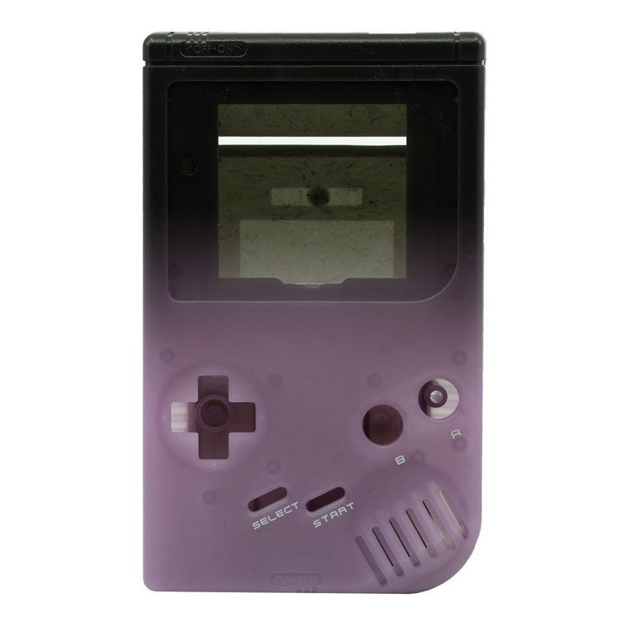 Front & Back Housing Shell For Nintendo Game Boy DMG - 01 Original Console - Murdock (Black To Purple) | Retro Modding - 1