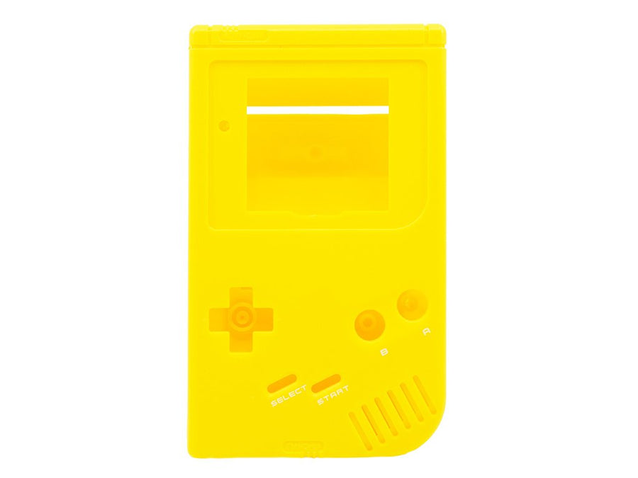 Front & Back Housing Shell For Nintendo Game Boy DMG - 01 Original Console - Pastel Yellow | Retro Modding - 1