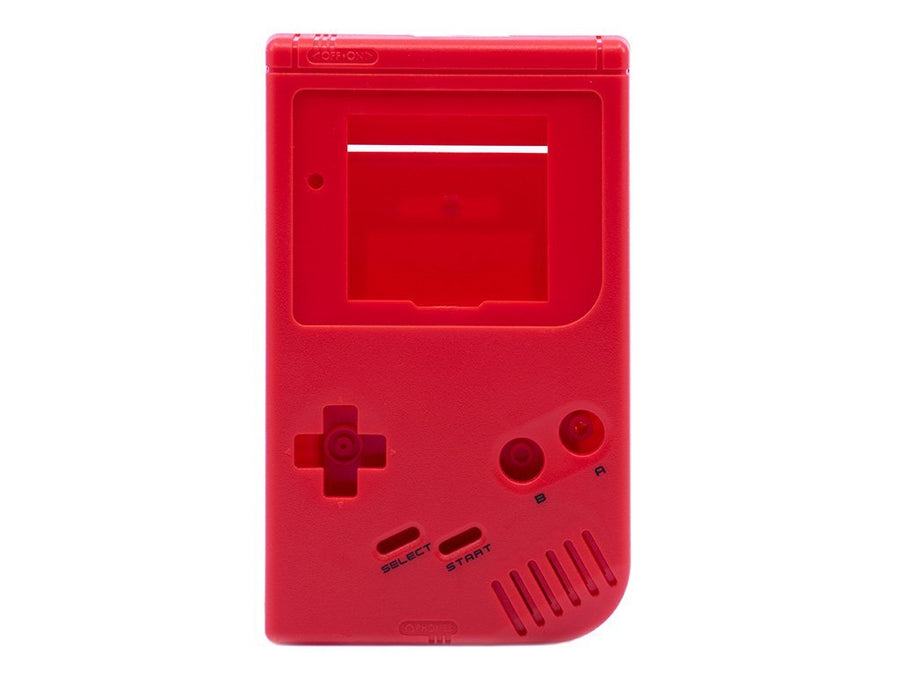 Front & Back housing shell for Nintendo Game Boy DMG - 01 Original console - Super Famicom Red | Retro Modding - 1