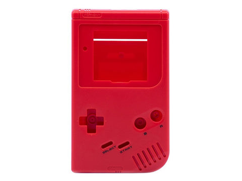 Front & Back housing shell for Nintendo Game Boy DMG - 01 Original console - Super Famicom Red | Retro Modding - 1