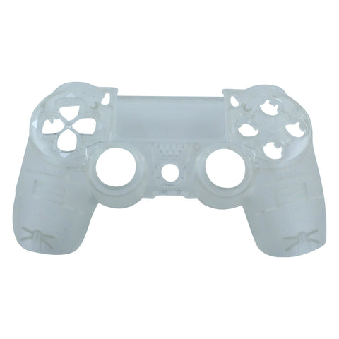 Front housing for PS4 Sony wireless controller shell replacement - Matte transparent | ZedLabz - 1